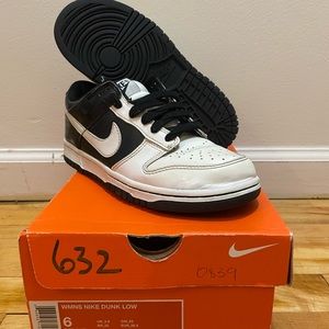Black and White Nike Dunks